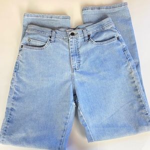 Lee Straight Leg Relaxed Fit High Rise Jeans